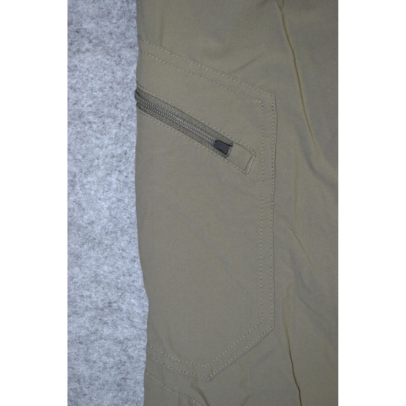 Patagonia Pants Mens 34 Green Nylon Spandex Outdoor‎ Hiking Cargo Zip Pocket - Picture 3 of 16